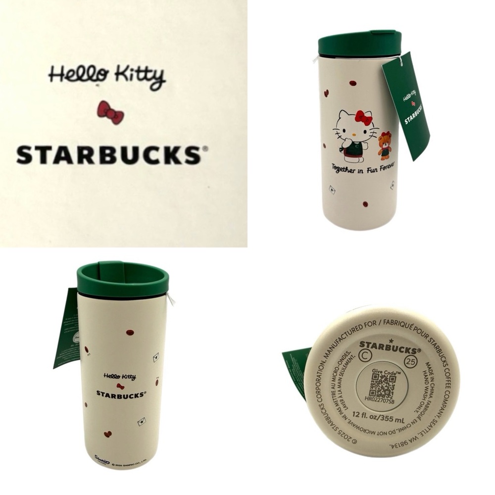2025 Hello Kitty X Starbucks 50th
Anniversary Tumbler Stainless Steel 12
Oz Gift
